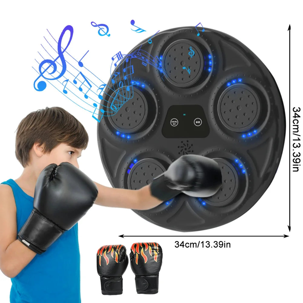 Music Boxing Machine Boxing Training Punching Equipment Link Smart Boxing Game for Kids Adults Home Exercise Boxing Equipment